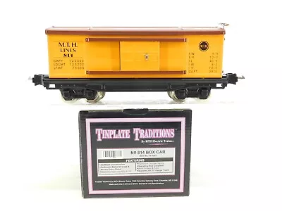 O Gauge 3-Rail MTH Tinplate Traditions 10-3003 MTH Lines Box Car #814  • $99.95