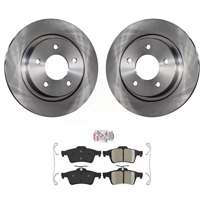 Rear Disc Brake Rotors And Integrally Molded Pads Kit For Mazda 3 Sport • $80.08