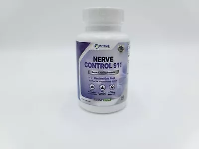 $42.95 • Buy NERVE CONTROL 911 ANTI-ANXIETY PAIN,ANTI-INFLAMMATORY/BACTERIAL 60 Caps. (E4)