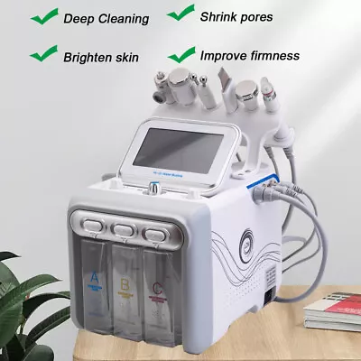 110V Facial Spa Hydro Skin Cleansing Dermabrasion Oxygen Spray Beauty Machine • $208