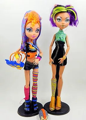 Monster High Werewolf Sister Pack Clawdeen Howleen Wolf Some Accessories • $59.99