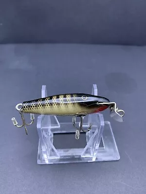 Vintage Fishing Lure! #9300 Creek Chub Spinning Pike In Black Scale! 2 1/4 “! • $5.99
