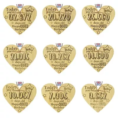 Today You're 20th 40th 50th 60th Birthday Gifts For Mum Dad Grandad Nanny Card • £3.99