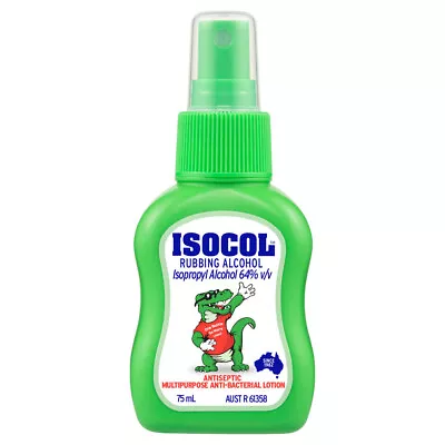 Isocol Rubbing Alcohol Antiseptic 75mL • $5.78