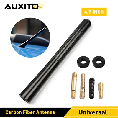 Carbon Fiber 4.7  Inch  Auto Car Short Antenna For Mitsubishi • $8.99