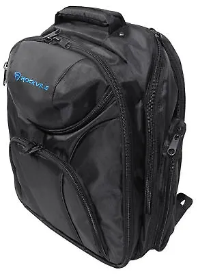 Rockville Travel Case Backpack Bag For Mackie Mix8 Mixer Padded Shoulder Strap • £57.86