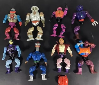 Vintage Masters Of The Universe￼ Action Figures ￼Broken Parts Mixed ￼lot • $50