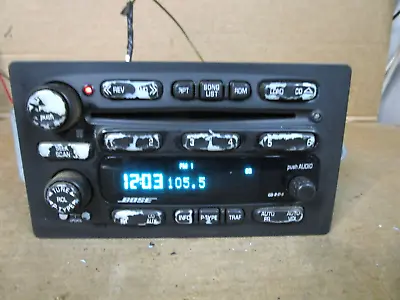 02-05 GMC Envoy Radio CD Disc Player Stereo Audio Receiver AM/FM 15183817 • $49