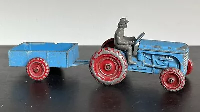 Early Lesney Moko Matchbox Toys 1948 Large Scale Tractor & Trailer • £225