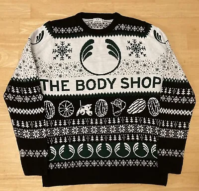 Medium 39  Inch Chest The Body Shop Christmas Ugly Sweater Jumper Xmas • £19.99