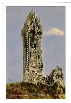 Postcard: Wallace Monument Stirling Scotland • £1