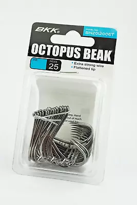 BKK Octopus Beak Hook Bulk Value 25 Pack • $15.44