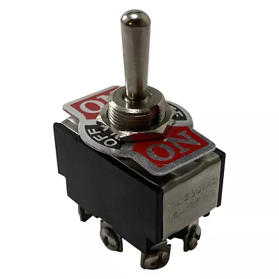 Heavy Duty Double Pole Momentary ON Off ON Metal Toggle Switch 20A 12V Fit 1/2  • $12.95