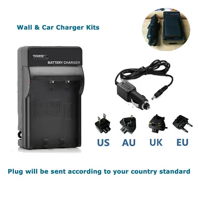 EN-EL20 AC+DC Battery Charger For Nikon 1 J1 J2 J3 AW1 S1 V3 Coolpix P1000 P950 • $13.29