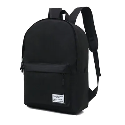Men Women Backpack Bookbag School Travel Laptop Rucksack Zipper Bag 15.6'' • $14.95