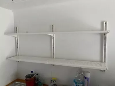 Algot Shelving System With Shelves Brackets And Uprights • £50
