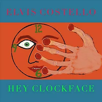 Hey Clockface By Elvis Costello (Record 2020) Ltd Sun Marble Coloured Sealed • $29.90