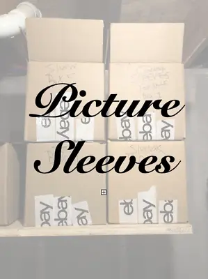 Picture Sleeves - VG - EX - NO RECORDS; JUST SLEEVES- Flat $4.50 Ship - A To M • $1