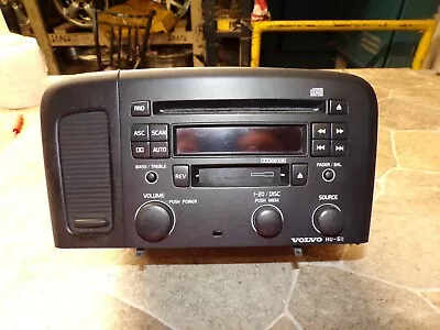 ☼1999-2004 Volvo 80 Series Reciever Stereo Radio Cd Player Oem Id-hu611 • $80.09