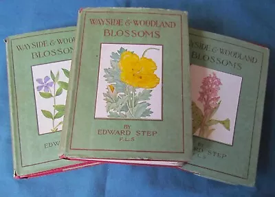 Wayside & Woodland Blossoms By Edward Step Series 1 2 & 3 • £20