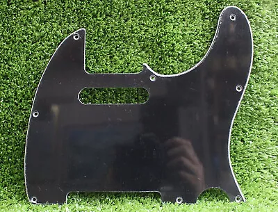 Telecaster Pickguard For Std USA Fender Tele - Black 3 Ply • $19.75