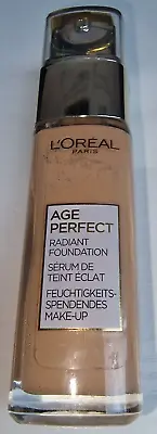 L'Oreal Age Perfect Anti-Aging Radiant Liquid Foundation 30ml  - 350 Sand • £10