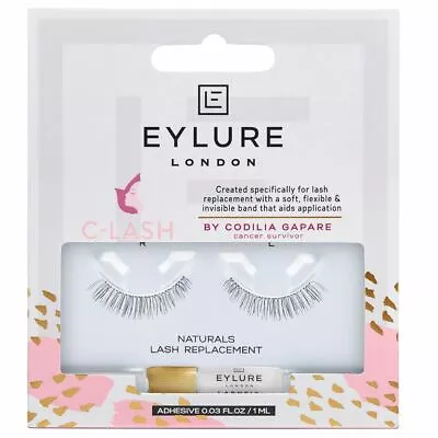 £6.49 • Buy Eylure False Lashes C - Lash With Self Adhesive Band - Glue Included