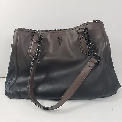 Simply Vera Large Handbag Tote Purse By Vera Wang  Lots Of Pockets  Brown • $10.95