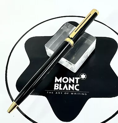 Montblanc Noblesse Oblige Black & Gold-plated Ballpoint Pen. • $130