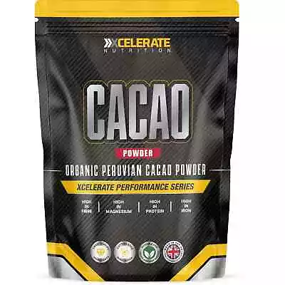 Organic Raw Cacao Powder High Quality Peruvian Cocoa / Criollo Certified Organic • £12.49
