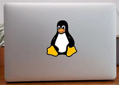 Linux Users Laptop Sticker Gamers Coders Hackers Computer  Linux Penguin • £2.99