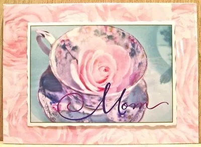  A Mother Is Comfort & Encouragement  MOTHER'S DAY CARD Marian Heath TEA & ROSES • $4.95