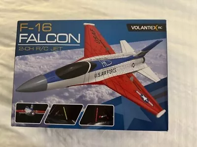 VOLANTEXRC RC Plane F-16 Fighting Falcon - 2.4Ghz 2CH Remote Control Airplane To • $55