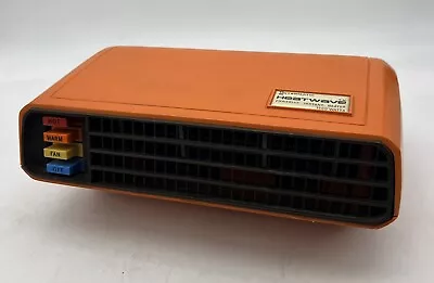 Intermatic Heatwave Space Heater Electric Portable Retro Orange JH-600 Works!! • $39.95