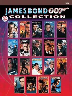 James Bond 007 Collection (flute) Flute Book With CD  Norman M & Barry J • £12.60