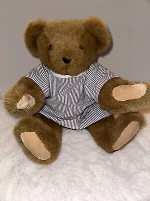 The Vermont Teddy Bear Company Jointed Brown Bear 15” Plush Stuffed Animal USA • $14.99