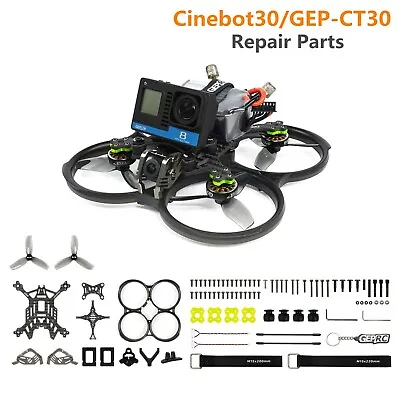 GEPRC Cinebot30 Drone GEP-CT30 Quadcopter Frame Repairable Parts Screw Kit Acces • $3.99