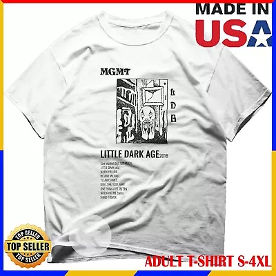 MGMT Little Dark Age Album T Shirt MGMT Album Tour Unisex Shirt Full Size S-4XL • $7.99