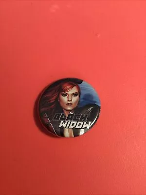 Marvel’s Black Widow Natasha Romanoff Avengers Button Pinback Small Pin Ata-boy • $3