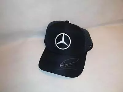 Lewis Hamilton  Signed 2023  Amg Mercedes Petronas F1 Black  Team Cap Rare • $1.24