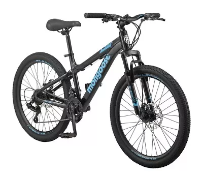 Mongoose Excursion 24  Kid's Mountain Bike - Black (R1924WMCDS) • $215
