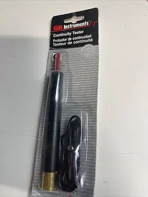 New Vintage GB Instruments GCT-204 Analog Continuity Tester Black Hard To Find • $25