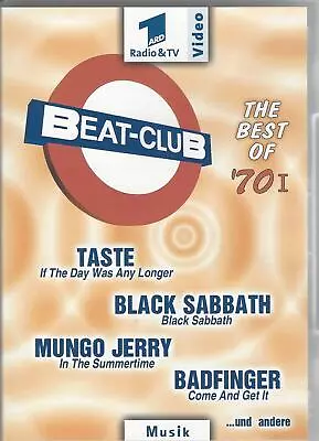 Best Of Beat Club Vol 1 (DVD) Region 2 / Black Sabbath • $10.99