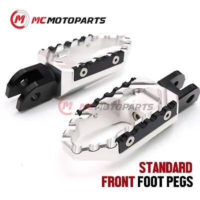 TRC Wide Touring CNC Rider Foot Pegs For Suzuki DL 650 V-Strom 2004-2021 • $56.65