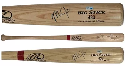 Mike Trout Autographed Bat ROOKIE SIGNATURE MLB COA BIG STICK 422 RAWLINGS • $1399