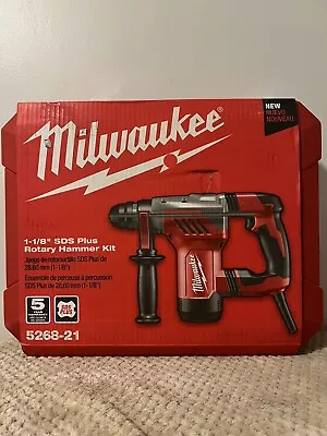 Milwaukee 1-1/8  SDS Plus Corded Rotary Hammer Kit (5268-21) • $169.99