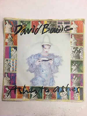 DAVID BOWIE ~ Ashes To Ashes ~ 1980 UK Limited Edition 7  Single With Insert EX • £20