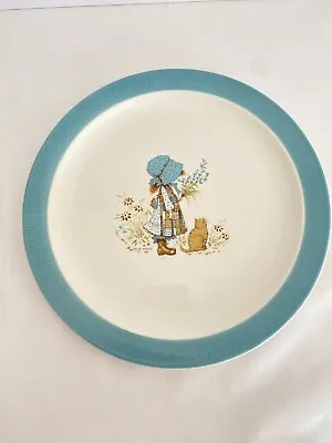 Vintage 1978 Holly Hobbie Collector's The Time To Be Happy Is Now 9  Plate. Kitc • £7