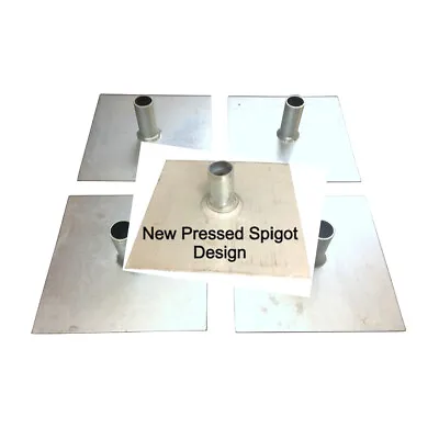 Scaffold Tower Base Plates - Zinc Plated For Corrosion Rust Resistance 4- 48 Off • £112.95