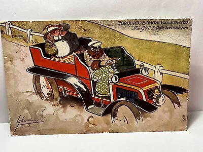 LANCE THACKERAY Motoring Comic TUCK WRITE AWAY C 1900s POSTCARD 17/1 • £4.95